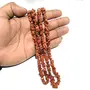 Goldstone Brown Chip Beads Crystal Stone Jaap Mala Healing Necklace for Men and Women, 2 image
