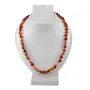Carnelian Mala Natural Crystal Stone 8 mm 108 Round Bead Jap Mala for Reiki Healing and Crystal Healing Stone (Color : Orange / Red), 5 image