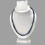 Natural Lapis Lazuli Mala / Necklace Crystal Stone Chip Bead Mala for Reiki Healing and Crystal Healing Stons (Color : Blue), 5 image