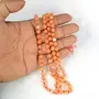 Certified Natural Red Aventurine Mala Semi Precious Crystal Stone 6 mm 108 Beads Jap Mala / Necklace for Reiki Healing Stones (Color : Red), 3 image
