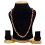 Natural Sunstone Mala / Necklace Crystal Stone Chip Bead Mala for Reiki Healing and Crystal Healing Stons (Color : Peach), 5 image