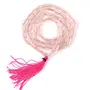Natural Rose Quartz Mala Oval Bead Crystal Stone Mala for Reiki Healing and Crystal Healing Stones (Color : Pink), 2 image
