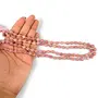 Rhodocrosite Mala 6 mm Stone Mala/Necklace Crystal Mala 108 Beads Jaap Mala for Reiki Healing and Crystal Healing Stone (Color : Pink), 2 image