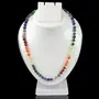 Crystu Natural Semi Precious Crystal Stone 6 mm 108 Beads Jap Mala / Necklace for Reiki Healing Stones, 6 image