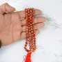 Certified Natural Carnelian Mala Semi Precious Crystal Stone 6 mm 108 Beads Jap Mala / Necklace for Reiki Healing Stones (Color : Red / Orange), 2 image