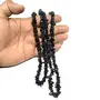 Black Obsidian Mala/Necklace Natural Crystal Stone Chip Bead Mala for Reiki Healing and Crystal Healing Stone (Color : Black), 3 image