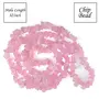 Rose Quartz Mala/Necklace Natural Crystal Stone Chip Bead Mala for Reiki Healing and Crystal Healing Stone (Color : Pink), 4 image