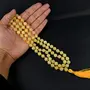 Golden Quartz Mala Natural Crystal Stone 8 mm 108 Round Bead Jap Mala for Reiki Healing and Crystal Healing Stone (Color : Yellow), 2 image