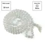 Selenite Mala Natural Crystal Stone 8 mm 108 Round Bead Jap Mala for Reiki Healing and Crystal Healing Stone (Color : off White), 3 image