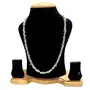 Natural Stone Green Jade Mala Necklace Beads for Men and Women, 2 image