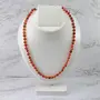 Certified Natural Carnelian Mala Semi Precious Crystal Stone 6 mm 108 Beads Jap Mala / Necklace for Reiki Healing Stones (Color : Red / Orange), 3 image