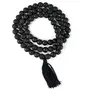 Natural Lava Mala Crystal Stone 10 mm Round Beads Mala for Reiki Healing Stones (Color : Black), 4 image