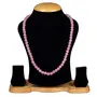 Natural Rose Quartz Mala Crystal Stone Faceted / Diamond Cut 108 Beads 8 mm Jap Mala for Reiki Healing and Crystal Healing Stone (Color : Pink), 5 image