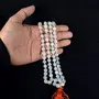 Clear Quartz Regular 8 mm Stone Mala - Necklace Crystal Mala 108 Beads Jaap Mala for Reiki Healing and Crystal Healing Stone (Color : Clear), 5 image