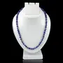 Certified Natural Lapis Lazuli Mala Semi Precious Crystal Stone 6 mm 108 Beads Jap Mala / Necklace for Reiki Healing Stones (Color : Blue), 4 image