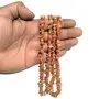 Natural Sunstone Mala / Necklace Crystal Stone Chip Bead Mala for Reiki Healing and Crystal Healing Stons (Color : Peach), 3 image