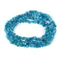 Natural Apatite Neon Mala / Necklace Crystal Stone Chip Bead Mala for Reiki Healing and Crystal Healing Stons (Color : Blue), 4 image