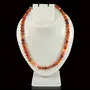 Carnelian Mala - Necklace Diamond Cut 8 mm Crystal Stone Mala 108 Beads Jaap Mala for Reiki Healing and Crystal Healing Stone (Color : Red/Orange) Orange, 4 image