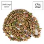 Natural Unakite Mala / Necklace Crystal Stone Chip Bead Mala for Reiki Healing and Crystal Healing Stons (Color : Green), 3 image
