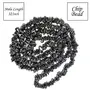 Natural Hematite Mala / Necklace Crystal Stone Chip Bead Mala for Reiki Healing and Crystal Healing Stons (Color : Silver), 3 image