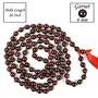 Certified Natural Garnet Mala Semi Precious Crystal Stone 6 mm 108 Beads Jap Mala / Necklace for Reiki Healing Stones (Color : Red), 6 image