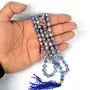 Sodalite Mala Necklace 6 mm Crystal Stone Mala 108 Bead Jaap Mala for Reiki Healing and Crystal Healing Stone Mala (Color : Blue), 4 image