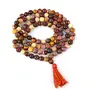 Mookaite Jasper Mala Natural Crystal Stone 8 mm 108 Round Bead Jap Mala for Reiki Healing and Crystal Healing Stone (Color : Multi), 4 image