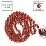 Certified Natural Red Jasper Mala Semi Precious Crystal Stone 6 mm 108 Beads Jap Mala / Necklace for Reiki Healing Stones (Color : Red), 5 image
