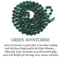 Green Aventurine 8 mm 108 Crystal Beads Mala for Men and Women, 4 image