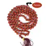 Crystu Red Jasper 6 mm Stone Crystal 108 Beads Jaap Mala for Reiki and Crystal Healing for Men and Women, 5 image