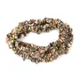 Natural Leopard Jasper Mala / Necklace Crystal Stone Chip Bead Mala for Reiki Healing and Crystal Healing Stons (Color : Multi), 4 image
