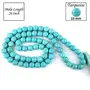 Turquoise Syn Mala Crystal Stone 10 mm Round Beads Mala for Reiki Healing Stones (Color : Blue), 3 image
