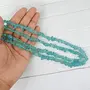 Apatite Mala/Necklace Natural Crystal Stone Chip Bead Mala for Reiki Healing and Crystal Healing Stone (Color : Blue), 2 image