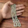 Aquamarine Mala/Necklace Natural Crystal Stone Chip Bead Mala for Reiki Healing and Crystal Healing Stone (Color : Light Blue), 3 image