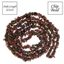 Natural Mahogany Obsidian Mala / Necklace Crystal Stone Chip Bead Mala for Reiki Healing and Crystal Healing Stons (Color : Red & Black), 3 image
