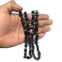Natural Snowflake Obsidian Mala / Necklace Crystal Stone Chip Bead Mala for Reiki Healing and Crystal Healing Stons (Color : Black & Grey), 3 image