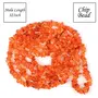 Carnelian Natural Stone Chip Beads Mala Necklace for Men and Women, 4 image