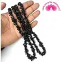 Natural Black Tourmaline Necklace/Mala with Earring Set for Reiki Healing and Crystal Healing Stone, 3 image