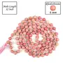 Rhodocrosite Mala 6 mm Stone Mala/Necklace Crystal Mala 108 Beads Jaap Mala for Reiki Healing and Crystal Healing Stone (Color : Pink), 3 image