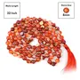 Carnelian Mala Natural Crystal Stone 8 mm 108 Round Bead Jap Mala for Reiki Healing and Crystal Healing Stone (Color : Orange / Red), 3 image