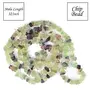 Natural Multi Fluorite Mala / Necklace Crystal Stone Chip Bead Mala for Reiki Healing and Crystal Healing Stons (Color : Multi), 3 image