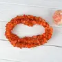 Carnelian Natural Stone Chip Beads Mala Necklace for Men and Women, 3 image