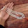 Clear Quartz Mala Natural Crystal Stone 8 mm 108 Round Bead Jap Mala for Reiki Healing and Crystal Healing Stone (Color : Clear), 2 image
