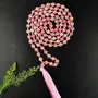 Certified Natural Rhodochrosite Mala Semi Precious Crystal Stone 6 mm 108 Beads Jap Mala / Necklace for Reiki Healing Stones (Color : Pink), 4 image