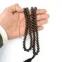 Smoky Quartz Mala Natural Crystal Stone 8 mm 108 Round Bead Jap Mala for Reiki Healing and Crystal Healing Stone (Color : Brown), 2 image