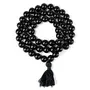 Natural Black Onyx Mala Crystal Stone 12 mm Round Beads Mala for Reiki Healing Stones (Color : Black), 4 image