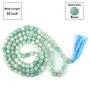 AA Amazonite Mala Natural Crystal Stone 8 mm 108 Round Bead Jap Mala for Reiki Healing and Crystal Healing Stone (Color : Green), 3 image