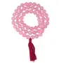 Natural Rose Quartz Mala Crystal Stone 12 mm Faceted / Diamond Cut Bead Mala for Reiki Healing Stone (Color : Pink), 5 image