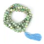 AAA Amazonite Mala Natural Crystal Stone 8 mm 108 Round Bead Jap Mala for Reiki Healing and Crystal Healing Stone (Color : Green), 5 image