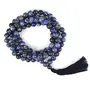 AAA Sodalite Mala Natural Crystal Stone 8 mm 108 Round Bead Jap Mala for Reiki Healing and Crystal Healing Stone (Color : Blue), 4 image